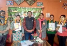 जीजीआईसी श्रीनगर गढवाल की मेधावी छात्राओं को बाल प्रतिभा सम्मान समारोह में किया सम्मानित bal-pratibha-samman
