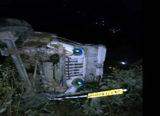 दुखद खबर: मुंडनेश्वर भेटी मार्ग पर गहरी खाई में गिरा मैक्स वाहन, दो की मौत, दो घायल car-accident-kaljikhal