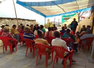 विकासखंड एकेश्वर में ग्राम उखलेत, चौमासूधार में आत्मा योजना के तहत एक दिवसीय कृषक प्रशिक्षण कार्यक्रम का आयोजन farmer training program under the Atma Yojana