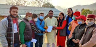 पुरानी पेंशन बहाली मोर्चा श्रीनगर गढ़वाल द्वारा पुरानी पेंशन बहाली को लेकर मुख्यमंत्री को भेजा गया ज्ञापन old-pension-restoration