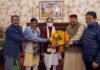 सतपाल महाराज ने की केन्द्रीय शिक्षा मंत्री डॉ. निशंक से शिष्टाचार भेंट satpal-maharaj