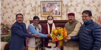 सतपाल महाराज ने की केन्द्रीय शिक्षा मंत्री डॉ. निशंक से शिष्टाचार भेंट satpal-maharaj