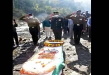 मणिपुर में पेट्रोलिंग के दौरान शहीद हुए उत्तराखंड के लाल रणवीर सिंह रावत की शहादत को सीएम त्रिवेंद्र ने किया नमन shahid Ranvir Singh Rawat