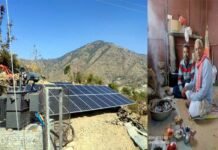 पौड़ी गढ़वाल : उद्यमी सुदर्शन रावत ने अपनी बंजर भूमि पर लगाया 100 किलोवाट क्षमता का सोलर प्लांट solar-plant-uttarakhand