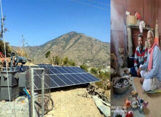 पौड़ी गढ़वाल : उद्यमी सुदर्शन रावत ने अपनी बंजर भूमि पर लगाया 100 किलोवाट क्षमता का सोलर प्लांट solar-plant-uttarakhand