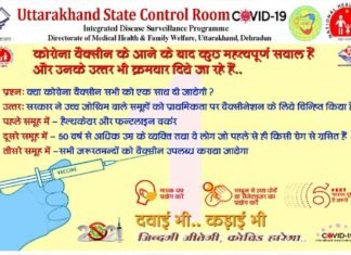 उत्तराखंड : कोविड-19 को लेकर नई एसओपी जारी, देखें क्या कुछ है नई एसओपी में, एक फरवरी से होगी लागू sop for covid-19 in uttarakhand