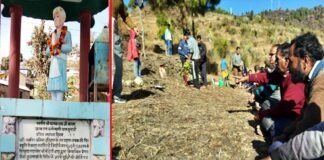 बलिदान दिवस पर सुमाड़ी के ग्रामीणों ने घडेला लगाकर किया अमर सपूत पंथ्या दादा का आह्वान sumadi ku panthya dada