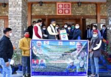 प्रथम महिला ट्रांस हिमालय साईक्लिंग अभियान के लिए उत्तराखण्ड का प्रतिनिधित्व कर रही श्रुति रावत को मुख्यमंत्री ने दी शुभकामनाये women's trans Himalayan cycling campaign