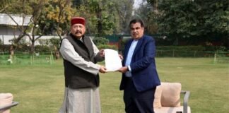 चौबट्टाखाल विधानसभा के पांच राष्ट्रीय राजमार्ग को दुरस्त करने के लिए केंद्रीय मंत्री नितिन गडकरी से मिले सतपाल महाराज Chaubattakhal-Assembly
