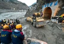 चमोली आपदा में लापता लोगों को सरकार ने किया मृत घोषित, गाइडलाइन जारी, देखें कितने लोग अभी भी हैं लापता Tapovan Tunnel