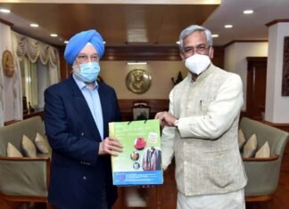 देहरादून-पिथौरागढ़-हिण्डन तथा सहस्त्रधारा-चिन्यालीसौड़-गौचर के लिए नियमित हवाई सेवाओं को लेकर सीएम त्रिवेंद्र ने केंद्रीय नागरिक उड्डयन मंत्री हरदीप पुरी से की भेंट Union Civil Aviation Minister Hardeep Puri