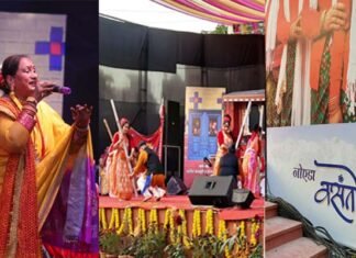 उत्तराखंड के रंग में रंगा नोएडा हाट, बसंत मेले के अंतिम दिन उमड़ा जनसैलाब Uttarakhand-Vasantotsav-202