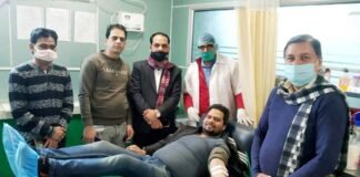 मिशन रक्तदान 2021 के तहत ग्रेटर नोएडा के यथार्थ अस्पताल में किया गया रक्तदान