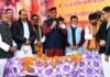 रानीखेत पहुंचे मुख्यमंत्री त्रिवेन्द्र का भव्य स्वागत