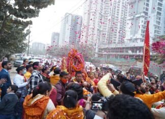 माँ धारी देवी की भव्य डोली यात्रा पहुंची ग्रेटर नोएडा वेस्ट, दर्शनों के लिए उमड़ा प्रवासी उत्ताराखंडियों का सैलाब doli-yatra