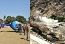 चमोली में एवलांच के बाद ऋषि गंगा और धौली गंगा पर बने हाइड्रो प्रोजेक्ट का बांध टूटने कई लोगों के बहने की आशंका, सीएम त्रिवेन्द्र घटनास्थल के लिए रवाना glacier broke in Chamoli