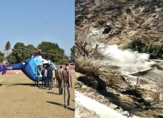 चमोली में एवलांच के बाद ऋषि गंगा और धौली गंगा पर बने हाइड्रो प्रोजेक्ट का बांध टूटने कई लोगों के बहने की आशंका, सीएम त्रिवेन्द्र घटनास्थल के लिए रवाना glacier broke in Chamoli