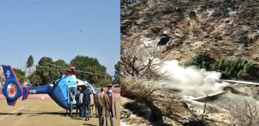 glacier broke in Chamoli