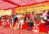 ग्रेटर नोएडा में आयोजित सामूहिक विवाह समारोह में आठ जोड़े बंधे शादी के बंधन में mass wedding ceremony held in Greater Noida