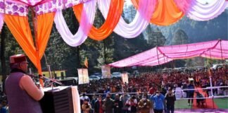 सीएम त्रिवेन्द्र ने की उत्तरकाशी के मोरी में डिग्री कालेज खोलेने की घोषणा के साथ 46 करोड़ की योजनाओं का लोकार्पण और शिलान्यास mori-uttarkashi