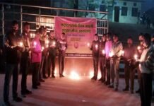 पुरानी पेंशन बहाली मोर्चा श्रीनगर शाखा के पदाधिकारियों ने पुलवामा शहीदों एवं चमोली आपदा में मारे गए लोगों को दी श्रद्धांजलि