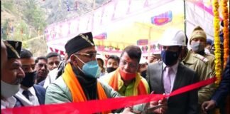 उत्तराखंड : सीएम त्रिवेन्द्र ने किया 85 करोड़ 94 लाख की योजनाओं का शिलान्यास एवं लोकार्पण rudraprayag