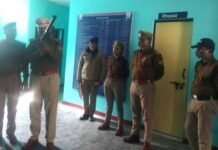 सीओ सदर पौडी प्रेमलाल टम्टा ने किया सतपुली थाने का निरीक्षण, थाने में ली व्यापार मण्डल और टैक्सी यूनियन की बैठक thana-satpuli