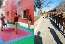 चमोली आपदा में उत्तराखंड पुलिस ने भी खोये अपने दो जवान, पूरे राजकीय सम्मान के साथ दी गई अंतिम विदाई two policemen died in Chamoli disaster