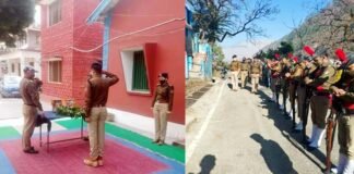 चमोली आपदा में उत्तराखंड पुलिस ने भी खोये अपने दो जवान, पूरे राजकीय सम्मान के साथ दी गई अंतिम विदाई two policemen died in Chamoli disaster