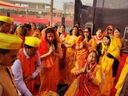 नोएडा हाट में माँ धारी देवी की भव्य डोली यात्रा के साथ हुआ तीन दिवसीय उत्तराखंड वसंतोत्सव का शानदार आगाज