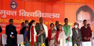 मुख्यमंत्री ने उत्तराखण्ड मुक्त विश्व विद्यालय में आयोजित कार्यक्रम में करीब 26 करोड के कार्यो का किया लोकार्पण व शिलान्यास