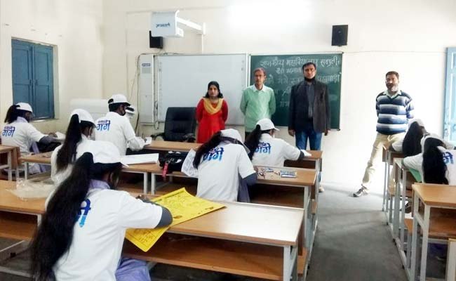Poster competition organized under Namami Gange Swachhata Fortnight in Satpuli