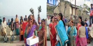 प्रदेश के मुखिया बने तीरथ सिंह रावत के पैतृक गांव सीरों में ग्रामीणों ने होली खेलकर मनायी ख़ुशी। cm-Tirath-Singh-Rawat-village