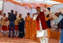सतपुली : “ऐगे बसंत सांस्कृतिक कार्यक्रम” में नरेंद्र सिंह नेगी, मीणा राणा व अनिल बिष्ट के गढ़वाली गीतों ने बांधा समा aige-basant