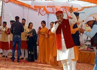 सतपुली : “ऐगे बसंत सांस्कृतिक कार्यक्रम” में नरेंद्र सिंह नेगी, मीणा राणा व अनिल बिष्ट के गढ़वाली गीतों ने बांधा समा aige-basant