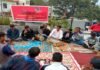 श्रीनगर में होली के पारंपरिक गीतों के साथ शुरू हुआ बैठकी होली का आयोजन sitting holi