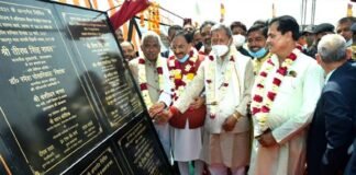 मुख्यमंत्री तीरथ ने हरिद्वार में गंगा पूजन के बाद किया 120 करोड़ की विभिन्न योजनाओं का लोकार्पण