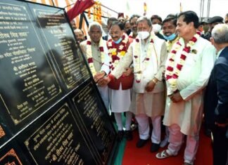 मुख्यमंत्री तीरथ ने हरिद्वार में गंगा पूजन के बाद किया 120 करोड़ की विभिन्न योजनाओं का लोकार्पण