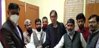 चकबंदी अनिवार्य करने के लिए उपजिलाधिकारी के माध्यम से मुख्यमंत्री को भेजा ज्ञापन consolidation mandatory