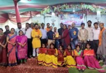 फूलदेई पर्व पर श्रीनगर गढ़वाल में आयोजित की गयी विद्यालय स्तरीय गायन प्रतियोगिता