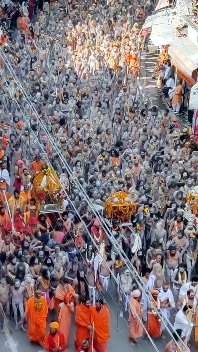 naga baba haridwar kunbh