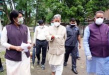 मुख्यमंत्री ने किया छावनी परिषद अस्पताल का निरीक्षण Cantonment Council Hospital