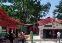 मंदिरों पर भी कोरोना का साया, ज्वाल्पा धाम में चैत्र नवरात्रि की शुरुआत में कम संख्या में दिखे भक्त