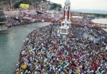 कुम्भ मेला हरिद्वार के लाइव प्रसारण के व्यापक प्रबंध, सूचना विभाग द्वारा दूरदर्शन के सहयोग से शाही स्नान के कवरेज की व्यवस्था Kumbh Mela live broadcast