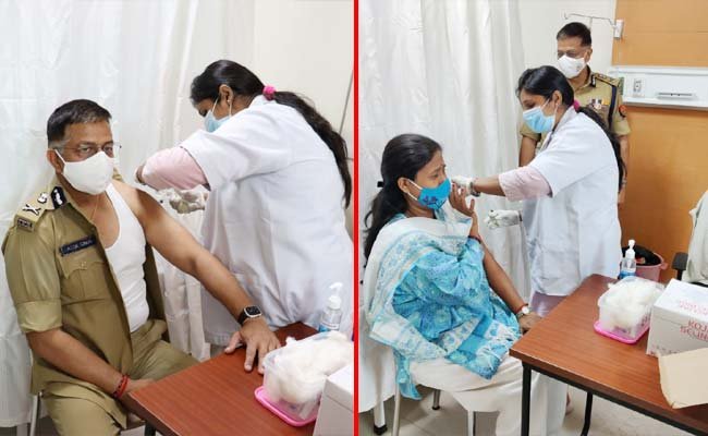 Police-commissioner-got-cov Police commissioner got covid vaccine