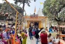 डांडा नागराजा मेले में रही भक्तों की भीड़, कोरोना का खौफ भी नही डगमगा सका श्रद्धालुओं की आस्था danda-nagraja-mela