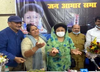 डोबरा-चांठी संघर्ष समिति ने दिल्ली में आयोजित जन आभार सभा में प्रतापनगर क्षेत्र के लिए की विशेष पैकेज की मांग Dobra-Chanthi Sangharsh Samiti demands special package for Pratapnagar