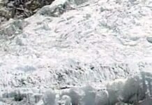 चमोली जिले की मलारी घाटी में चीन सीमा के सुमना में टूटा ग्लेशियर glacier broken in china sumna border