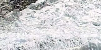 चमोली जिले की मलारी घाटी में चीन सीमा के सुमना में टूटा ग्लेशियर glacier broken in china sumna border