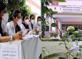 उत्तराखंड : नर्सिंग कॉलेज में कोरोना का कहर, एक साथ कई छात्राएं मिली कोरोना पॉजिटिव nursing-college-girls-corona